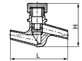 Клапан обратный 3с-8-1
