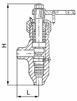 Клапан непрерывной продувки котла регулирующий КДУП 20-00-000-Э