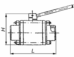 Кран шаровой проходной КРП-16