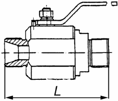 Кран шаровой КШ-15
