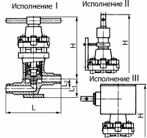 Клапан регулирующий сильфонный 
