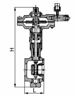 Клапан регулирующий РК-1М